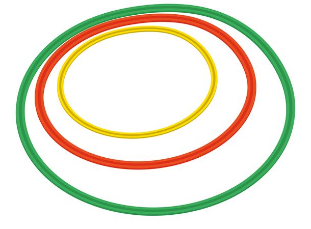 Speed Ring YEL 50CM Koordinasjonsring 