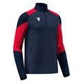 Izel Training 1/4 Zip Top NAV/RED XXL Teknisk treningsgenser - Unisex