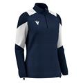 Chantico 1/4 Zip Top Wmn NAV/WHT XS Teknisk treningsgenser til dame